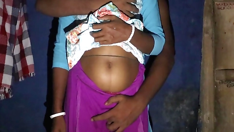 Indian brunette amateur video made with her boyfriend