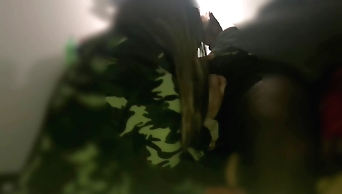 Brunette babe makes a cumshot video with a big dick