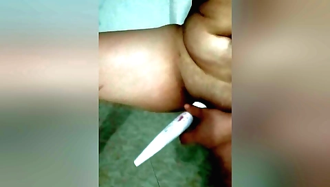 Chubby stepsister gets a big cock in her tight pussy