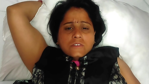 Indian brunette teen with a hairy bush 18+ amateur pov