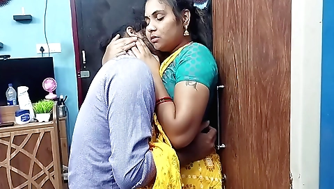 Indian brunette milf enjoys oral sex with her lover