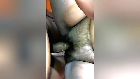 Indian chick gets creampie in a homemade creampie vid