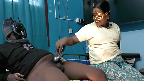 Tamil girl with small tits is getting a dick in her cunt