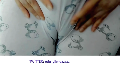 Busty solo girl in black dress masturbates her pussy