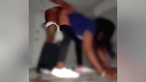 Amateur brunette makes out with her husband on webcam