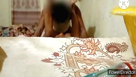 My hot amateur brunette is a big slut but she can be happy with him