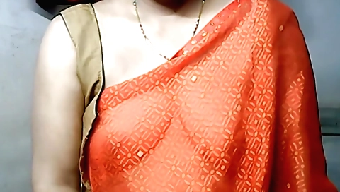 Indian girl masturbates herself and sucks a black dick