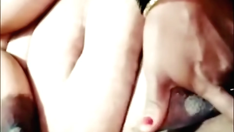 Indian bhabhi fingering her man's cock in her village