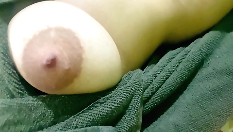 Solo female masturbating in bedroom while i touch her pussy