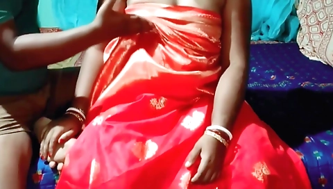 Indian teen 18+ brunette in big booty gets banged by a big cock