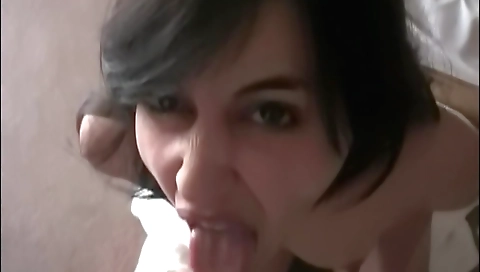 Tiny tits girl wants to get a facial in a hotel room