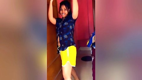 Hairy indian stepmom gets her stepson's cock wet and hard