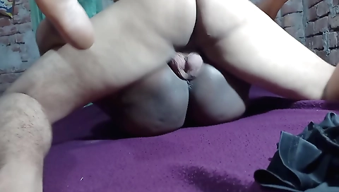 Indian teen 18+ is happy to have her husband in her home video