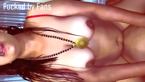 Big boobs amateur compilation with big dick threesome