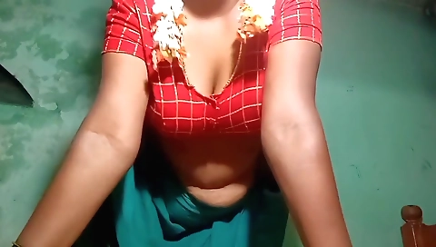 Sweet indian girl with big natural boobs has her ass in the video
