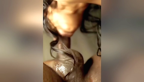 Indian amateur girl gets her mouth and pussy rammed