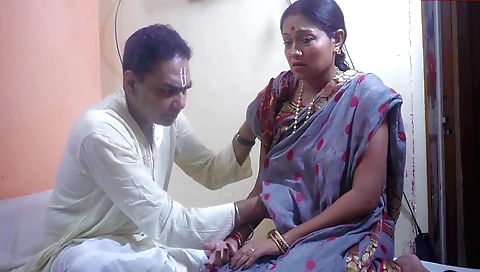 Horny chick is having fun with her hubby for the best