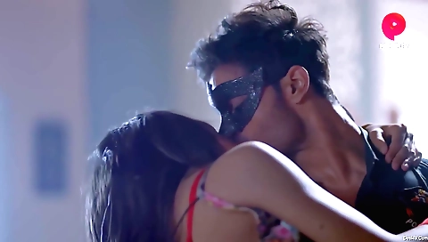 A gorgeous brunette babe with small ass gets her ass fucked by a dude