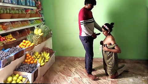 Indian teen couple plays with toy in a fun 18+ scene