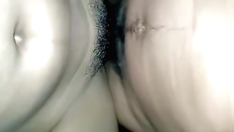 Indian hunk girl takes off a black outfit to be tested