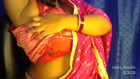 Indian girl with a sexy face and a tight pussy is masturbating