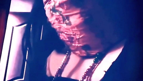 Indian brunette massage with big tits and vibrator