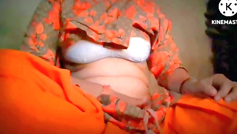 Indian lingerie amateur solo girl caressing herself