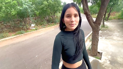 Indian girl invited to get fucked in her apartment