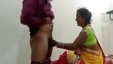 Indian brunette with big boobs gives her asshole to a guy