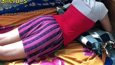 Hot bath for a sexy amateur naked babe in hot amateur video