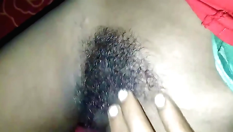 Bhabhi dehati bhabi's hairy pussy is a hot place to explore