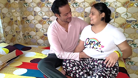 Indian big tits brunette milf 18+ getting oral sex