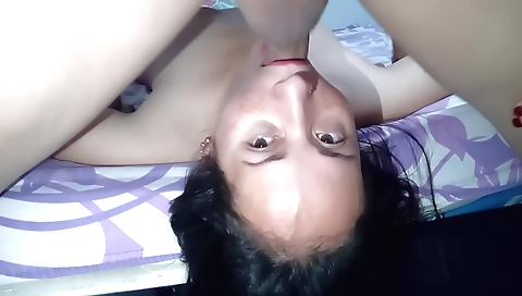 Hijab Riding Cock With Good Very Horny Indian Blowjob