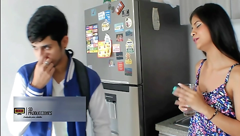 Hot Indian Woman Gives Her Stepson Pussy As A Prize - Porn