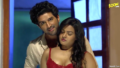 Big tits brunette babe is showing off her beautiful body