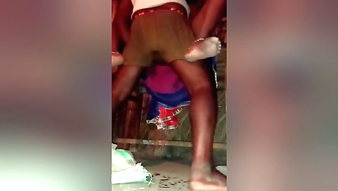 Indian girl sucks a big hard pecker in a village bhabhi