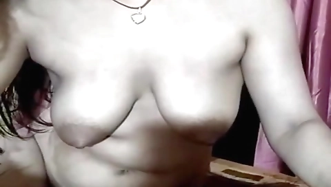 Indian face fucked by a man in homemade webcam clip