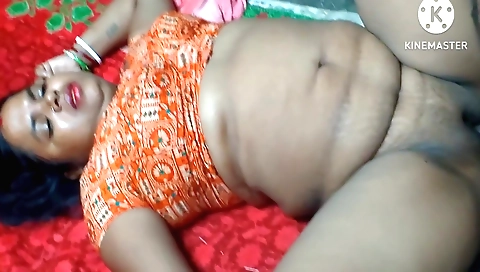 A hot brunette is getting fucked by a stepbrother-in-law