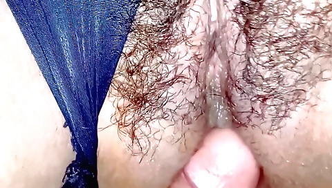 Stepmother is playing with her stepdaughter’s pussy