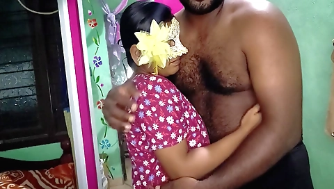 Milf brunette girlfriend makes love with stepbrother