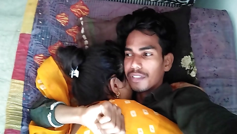 Brunette wife gets her pussy fucked in the bedroom