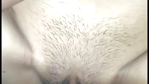 Indian teen fucking my hairy cunt in homemade pov video